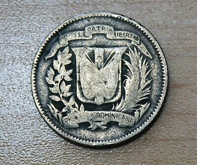1937 Dominican Republic 5 Centavos - Fresh Stock Dated December 2025
