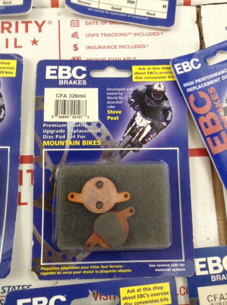 Ebc Mtb Disc Brake Pads Mountain Bike Assorted Lot Large (1321) - Fresh Stock Dated February 2026