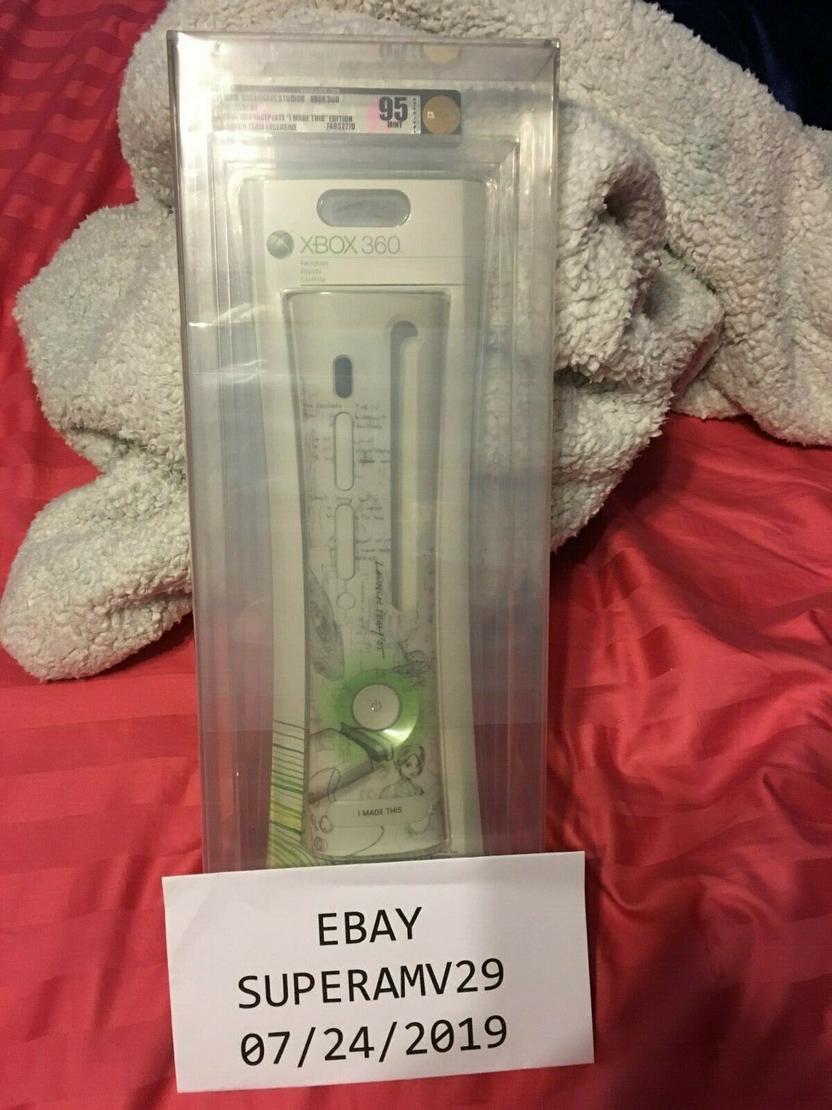 Xbox 360 Launch Team 2005 FACEPLATE VGA 95 - Fresh Stock Dated December 2025