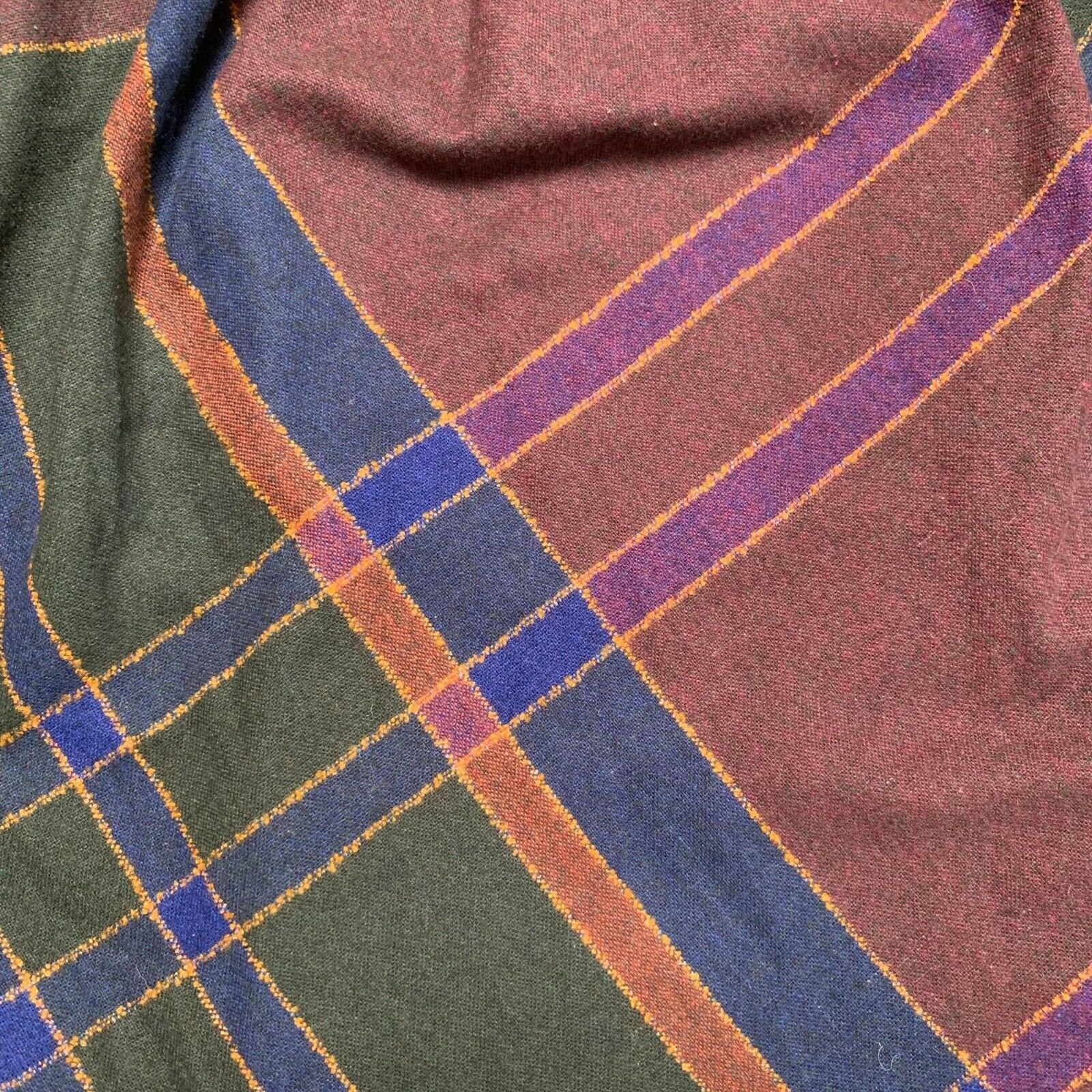 Vintage 70s-80s Plaid Schoolgirl Skirt - Fresh Stock Dated March 2026