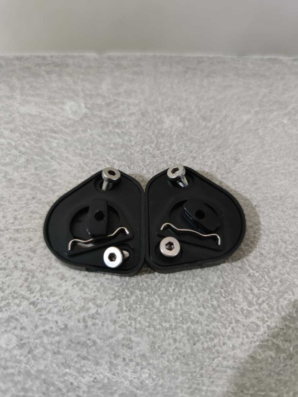 AGV Pista GP R Full Face Helmet A Pair of Pivot Kit Base Plate with Screws Acces - Fresh Stock Dated December 2025