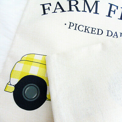FARM TO TABLE Phrase PILLOW COVER 18
