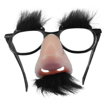 Classic Novelty Disguise Glasses With Nose Eyebrows And Moustache - Fresh Stock Dated December 2025