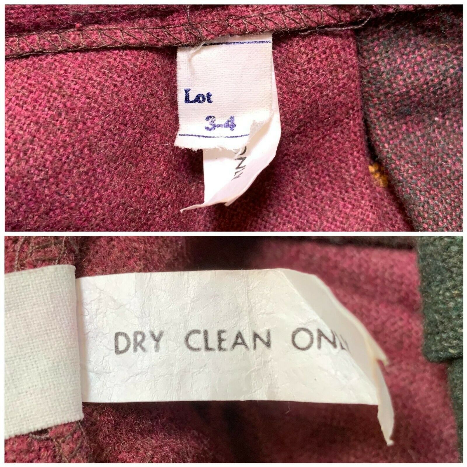 Vintage 70s-80s Plaid Schoolgirl Skirt - Fresh Stock Dated March 2026