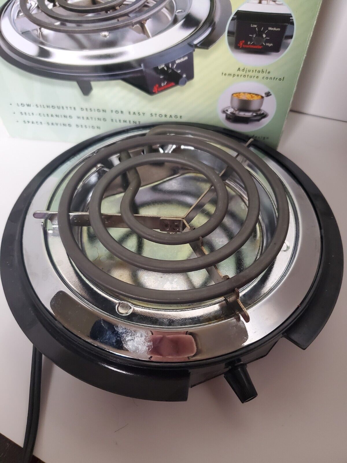 Toastmaster Basic Burner Buffet Range Single Burner In Box #6420 - Fresh Stock Dated February 2026