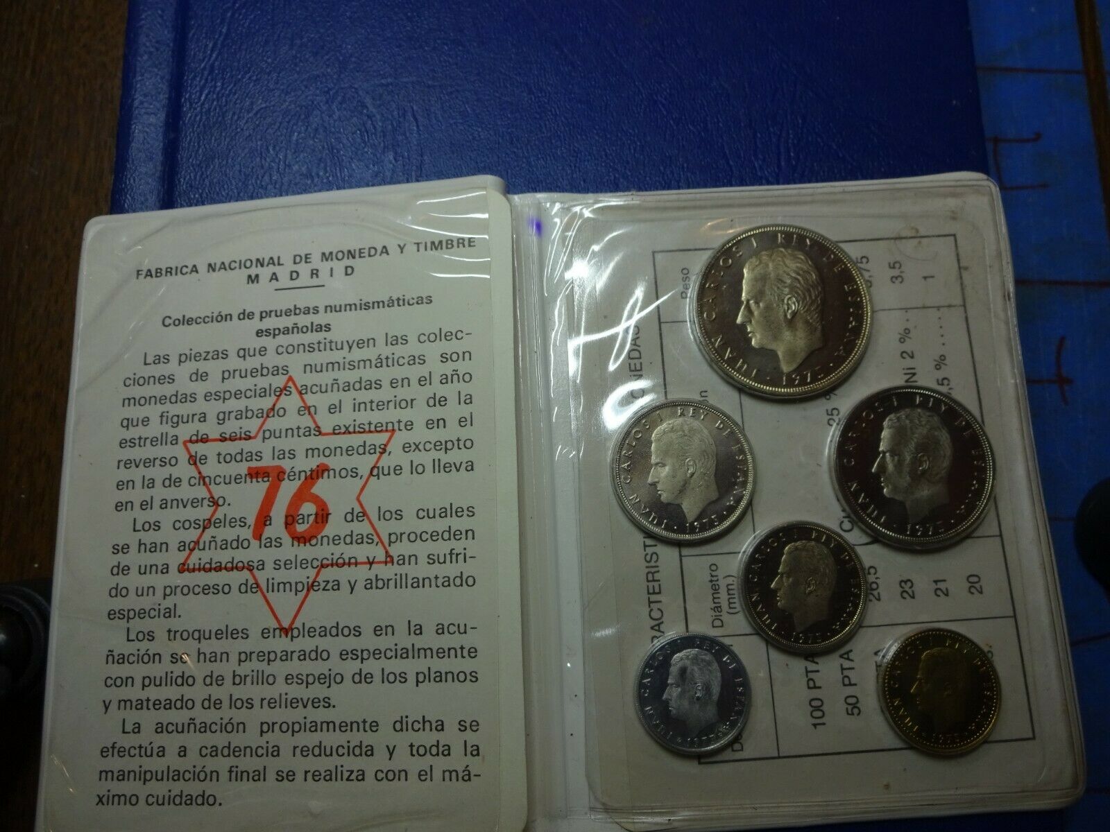 1976, 77, 79, and 1980 Fabrica National De Moneda Y Timbre Sets - Fresh Stock Dated February 2026