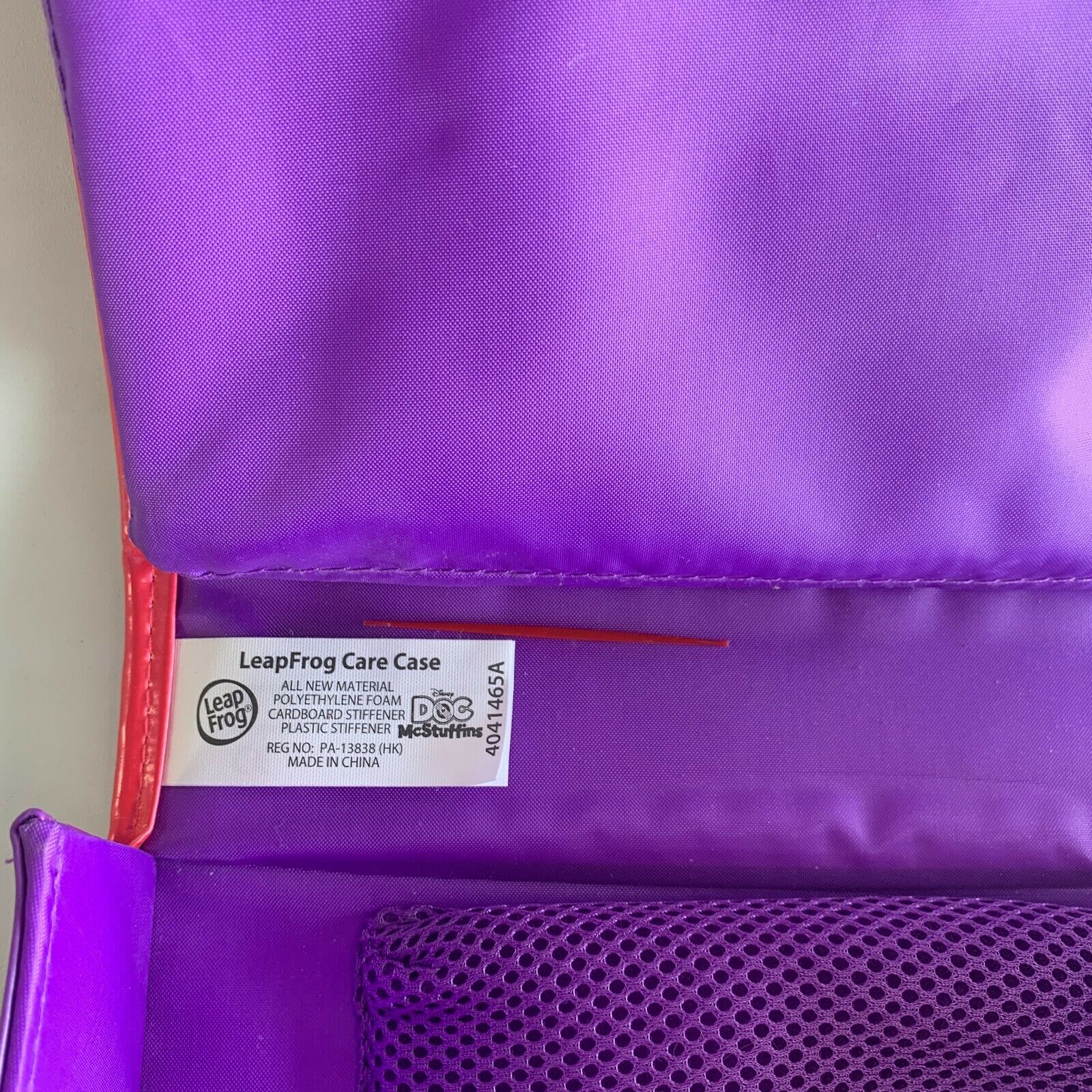 LeapFrog Care Case Featuring Disney Doc McStuffins (Works with all LeapPad2 Tabl - Fresh Stock Dated December 2025