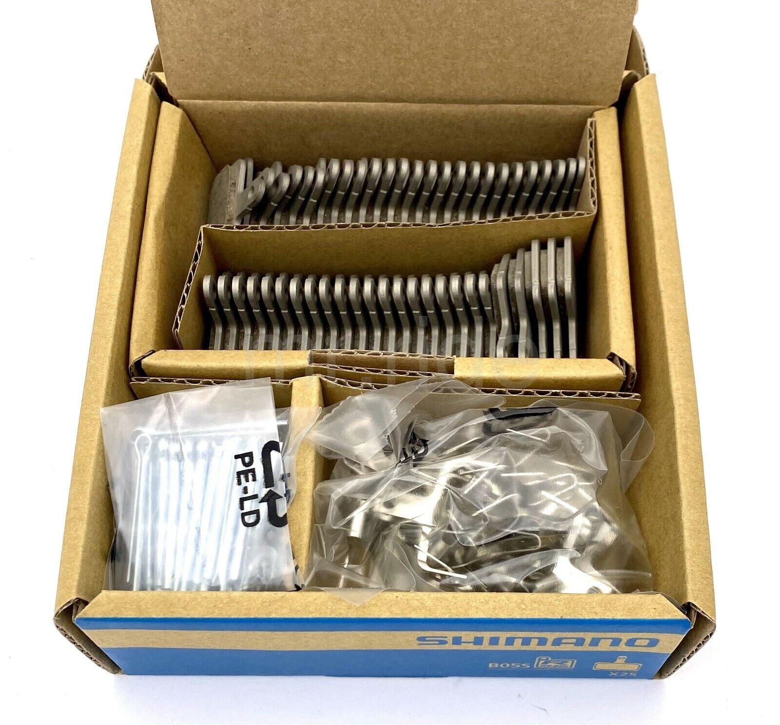 Shimano B05S Bike Disc Brake Resin Pads 2 Pairs-BR-C501,M575,M525,M495,M486,M485 - Fresh Stock Dated February 2026