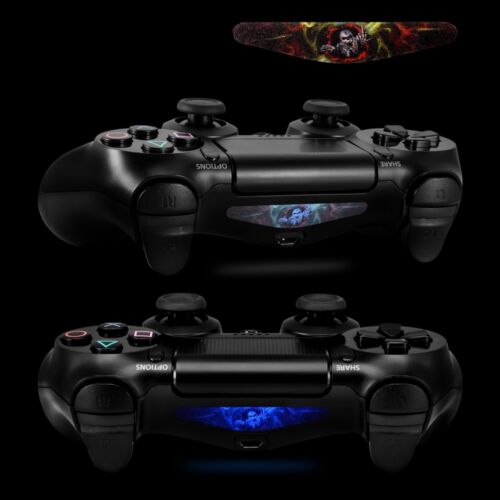 60 PCS Controller Led Light Bar Decal Stickers Skin for Playstation PS4 Pro Slim - Fresh Stock Dated December 2025