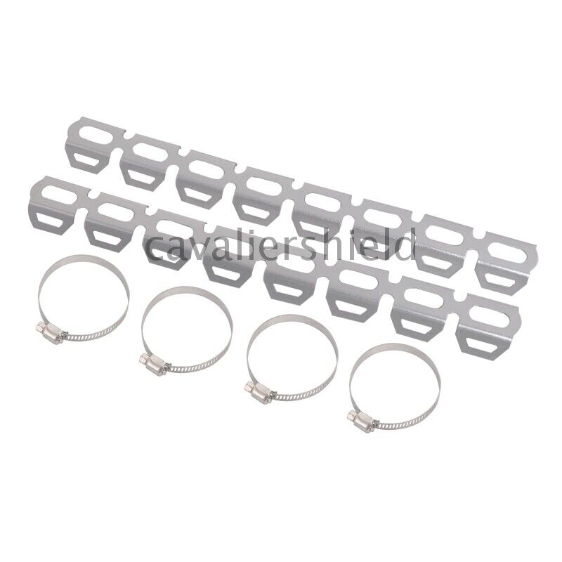 Silver Exhaust Pipe Protector Heat Shield Cover for BMW R1200GS F800 F700 F650GS - Fresh Stock Dated February 2026