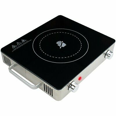 Brentwood Appl. TS-381 1,200W Single Infrared Electric Countertop Burner - Fresh Stock Dated February 2026