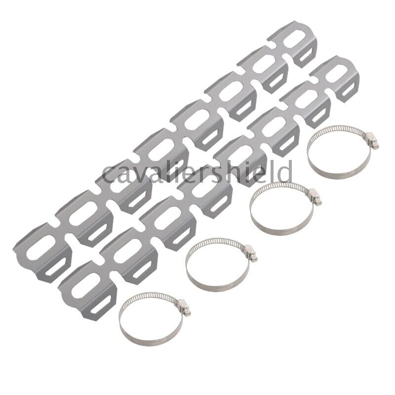 Silver Exhaust Pipe Protector Heat Shield Cover for BMW R1200GS F800 F700 F650GS - Fresh Stock Dated February 2026