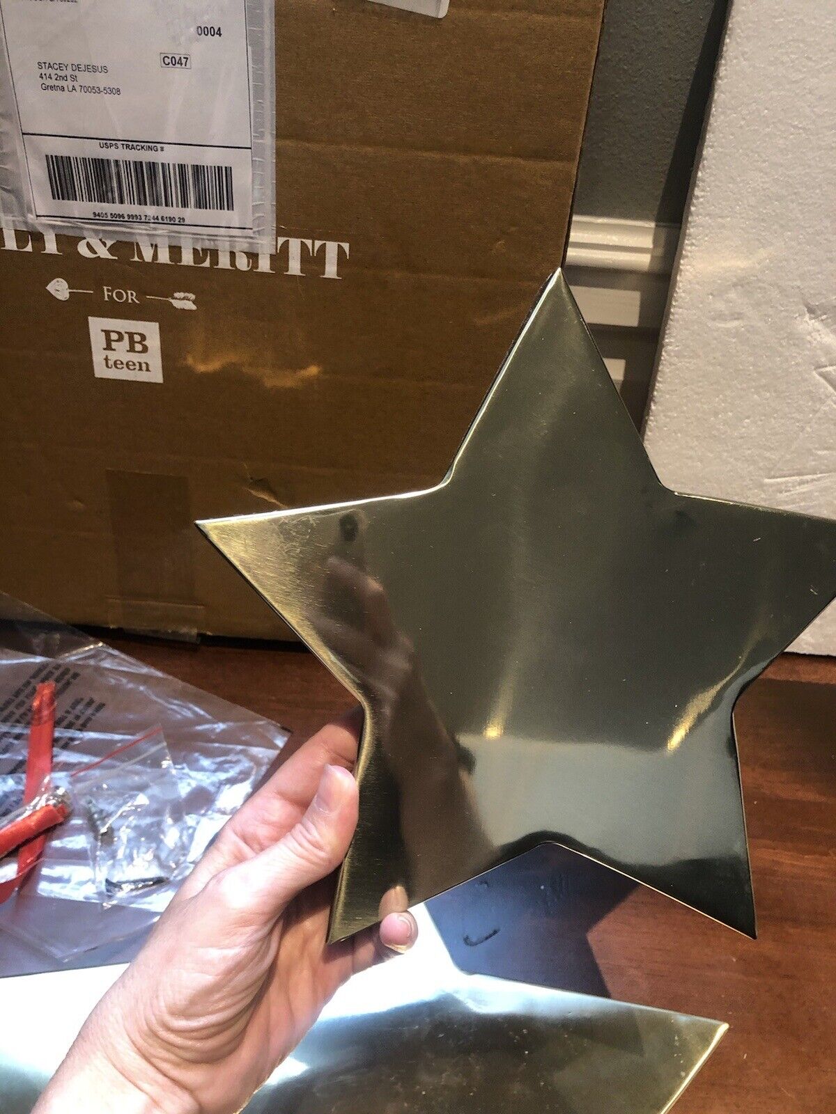 Pottery Barn Teen Emily & Meritt Magnet Stars - Fresh Stock Dated February 2026