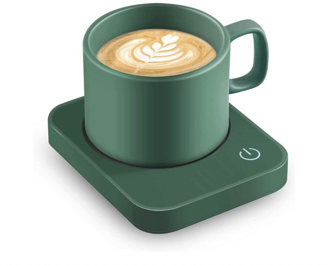 Electric Coffee Mug Warmer for Desk with Auto Shut Off, 3 Temperature Setting - Fresh Stock Dated February 2026