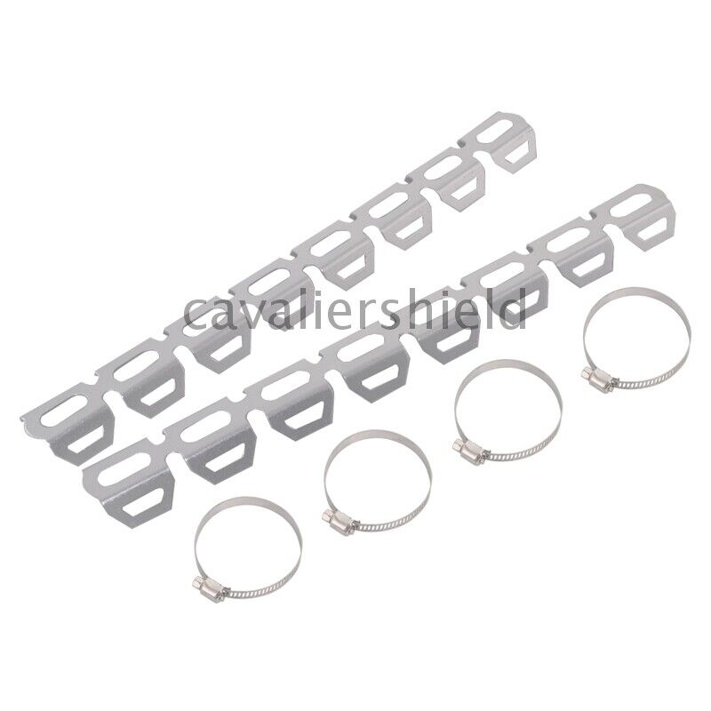 Silver Exhaust Pipe Protector Heat Shield Cover for BMW R1200GS F800 F700 F650GS - Fresh Stock Dated February 2026