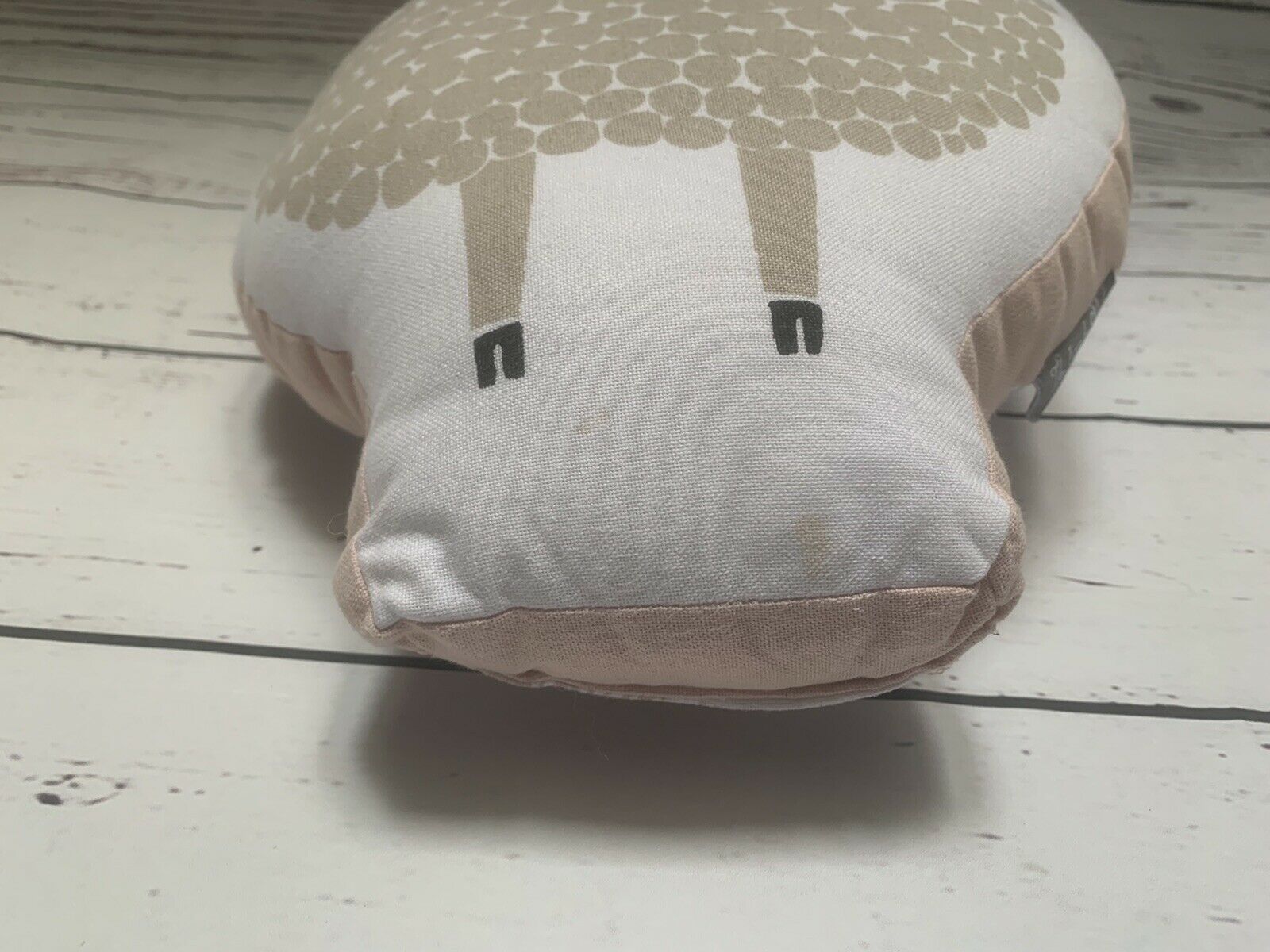 Land Of Nod SHEEP / LAMB Pillow - Fresh Stock Dated December 2025