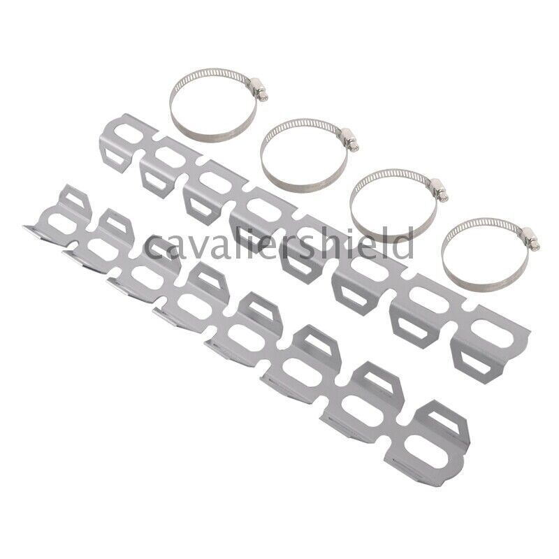 Silver Exhaust Pipe Protector Heat Shield Cover for BMW R1200GS F800 F700 F650GS - Fresh Stock Dated February 2026