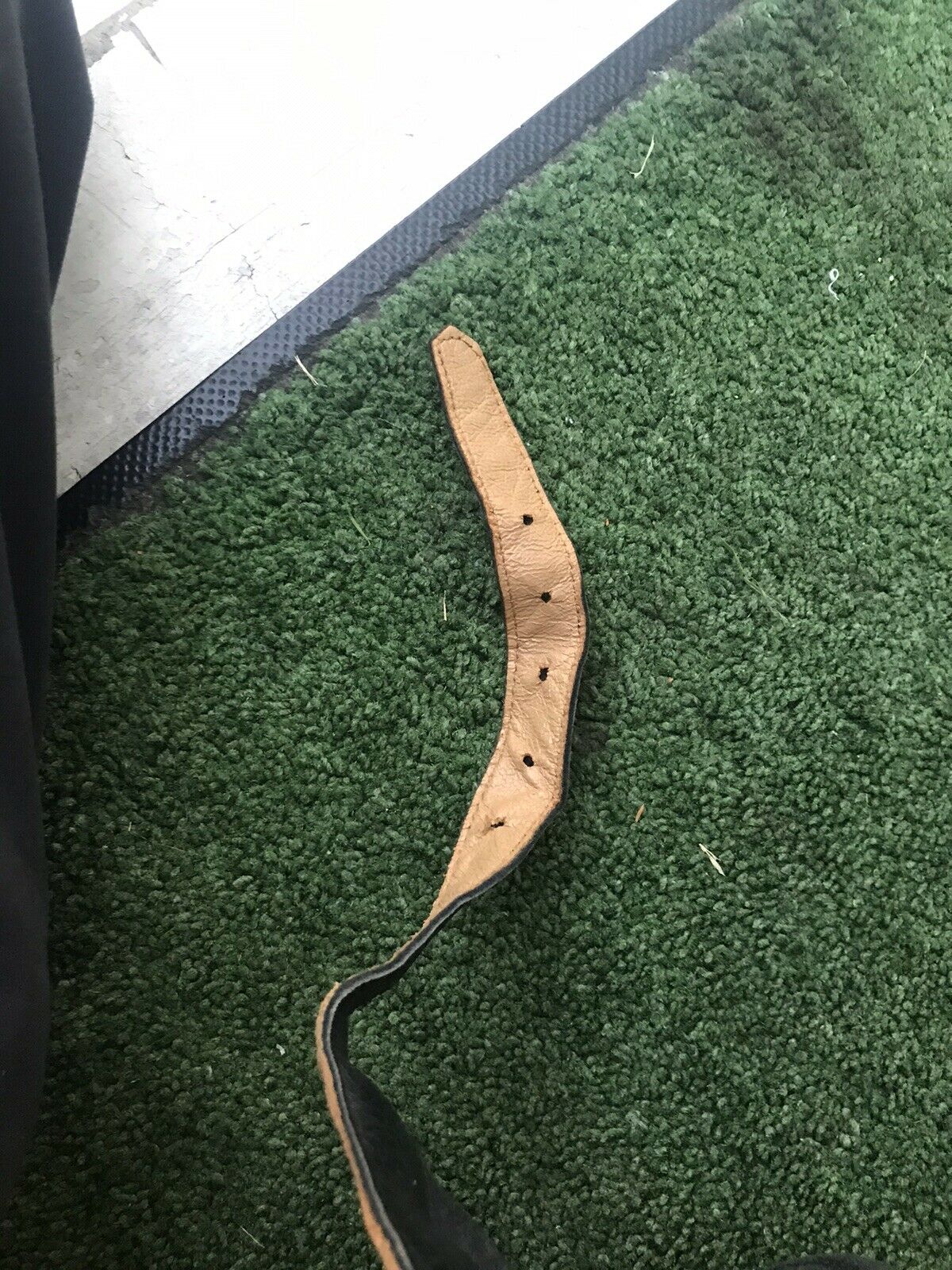 Vintage John F. Kucharik Vintage LEATHER BICYCLE HELMET -Cycling Bike Helmet - Fresh Stock Dated February 2026