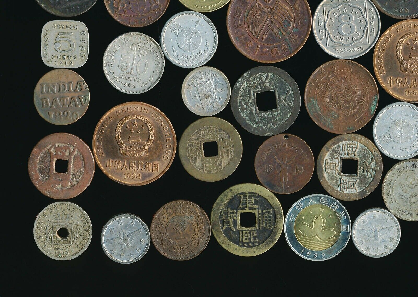 84 OLD ASIA COINS > YOU ID > NICE LOOKING GROUP > SEE PICS > NO RSRV - Fresh Stock Dated February 2026