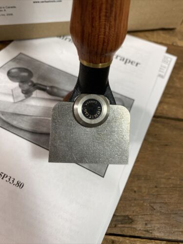 VERITAS  Chairmaker’s Scraper NEW Unused No.05P33.80 W/original Box - Fresh Stock Dated February 2026