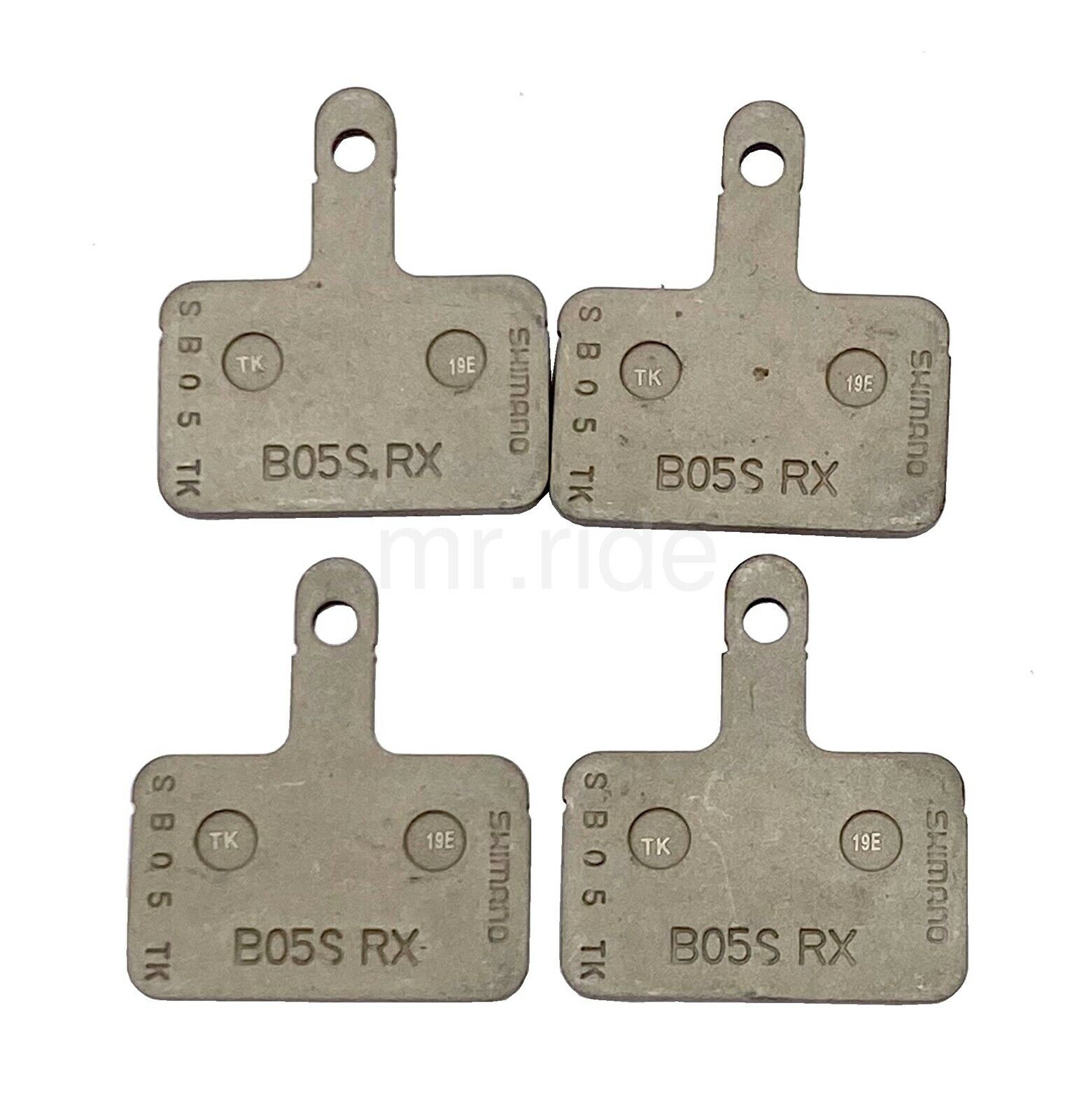 Shimano B05S Bike Disc Brake Resin Pads 2 Pairs-BR-C501,M575,M525,M495,M486,M485 - Fresh Stock Dated February 2026