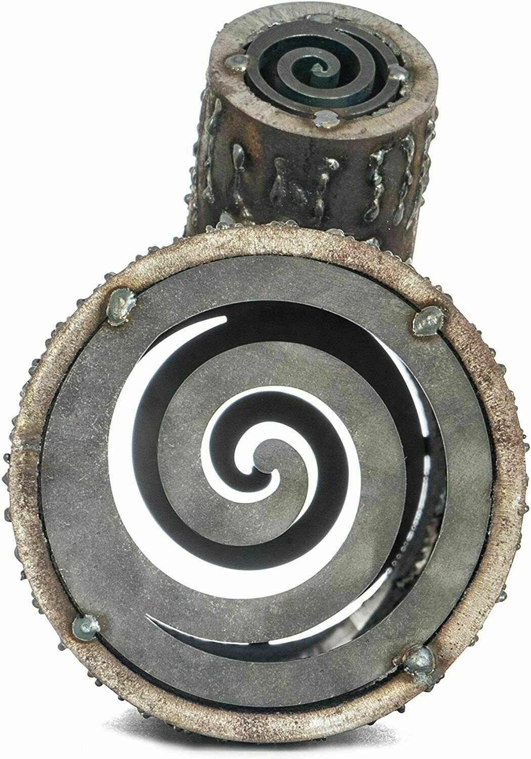 Maxam Decorative Metal Firewood Log for Gas and Propane Outdoor Fireplace Pits - Fresh Stock Dated December 2025