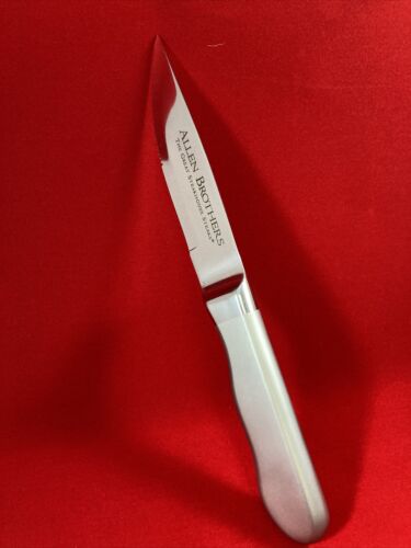 Set 4 Allen Brothers Steaks Knives Two 2 Box Sets “The Great Steakhouse Steaks” - Fresh Stock Dated December 2025