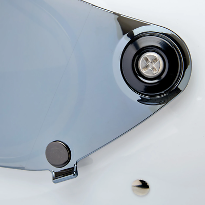 Helmet Hardware Kit - SS Screw / Black Baseplate - Fresh Stock Dated February 2026