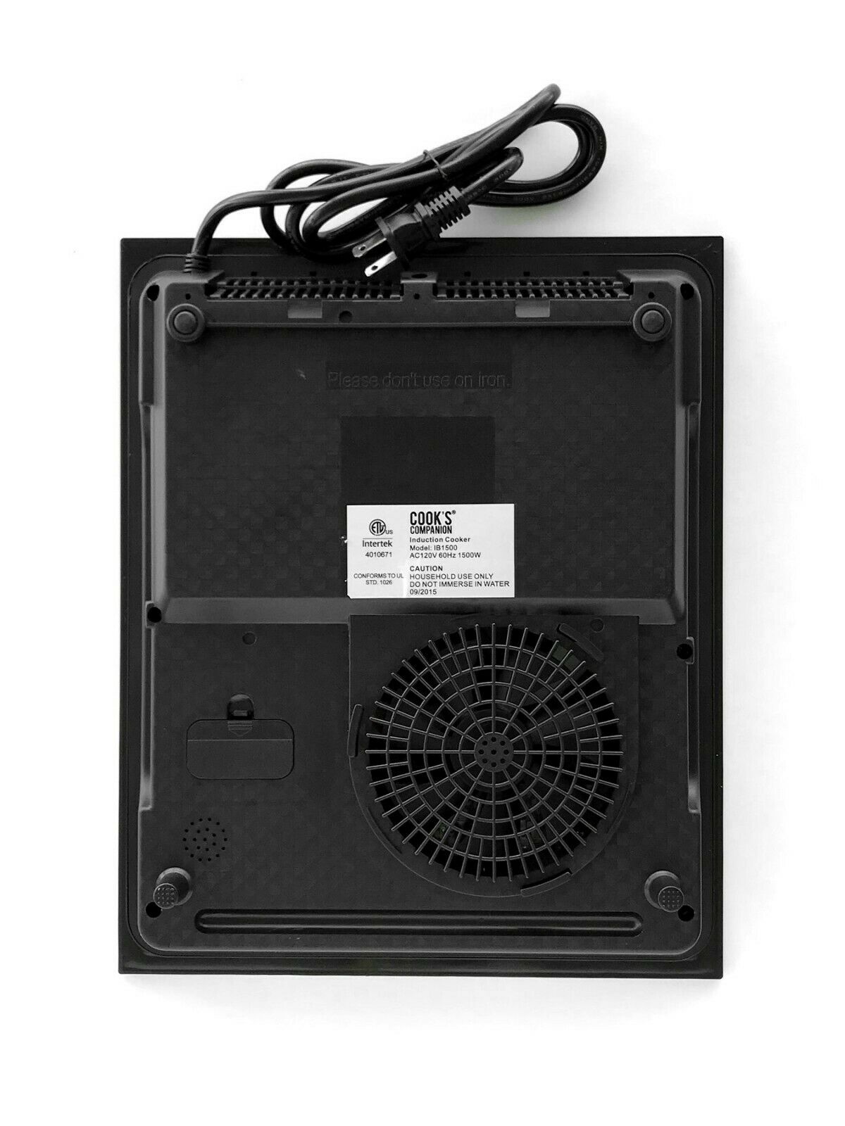 Cook’s Companion Induction Burner #IB1500 Silver Never Used - Fresh Stock Dated December 2025