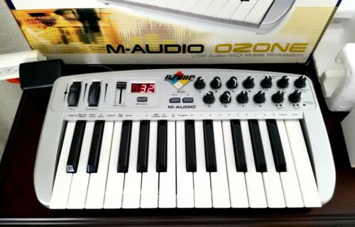 M‐Audio Ozone MIDI Keyboard Audio MIDI Controller - Fresh Stock Dated February 2026