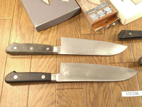 Damaged Lot of Japanese Chef's Kitchen Knives hocho set from Japan ME336 - Fresh Stock Dated December 2025
