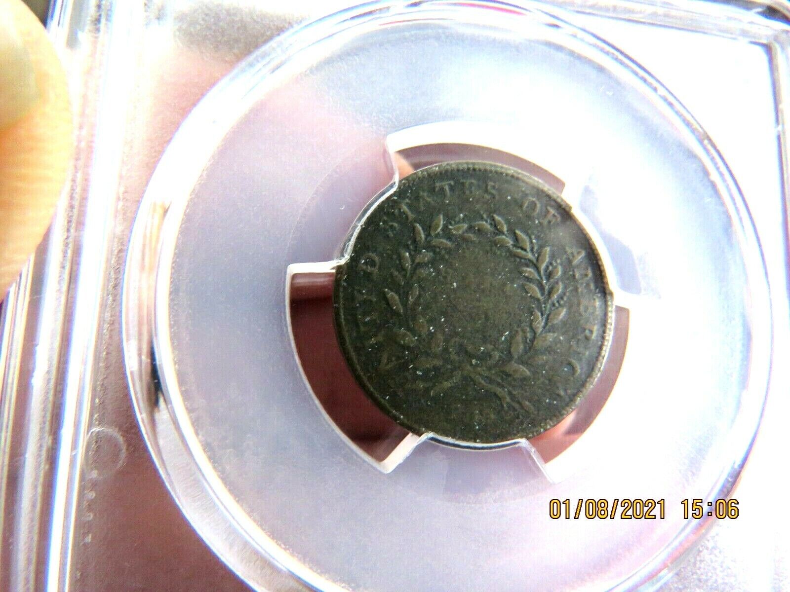 1793 HALF CENT PCGS VF Detail Looks XF First Mint Issue C1 - Fresh Stock Dated December 2025