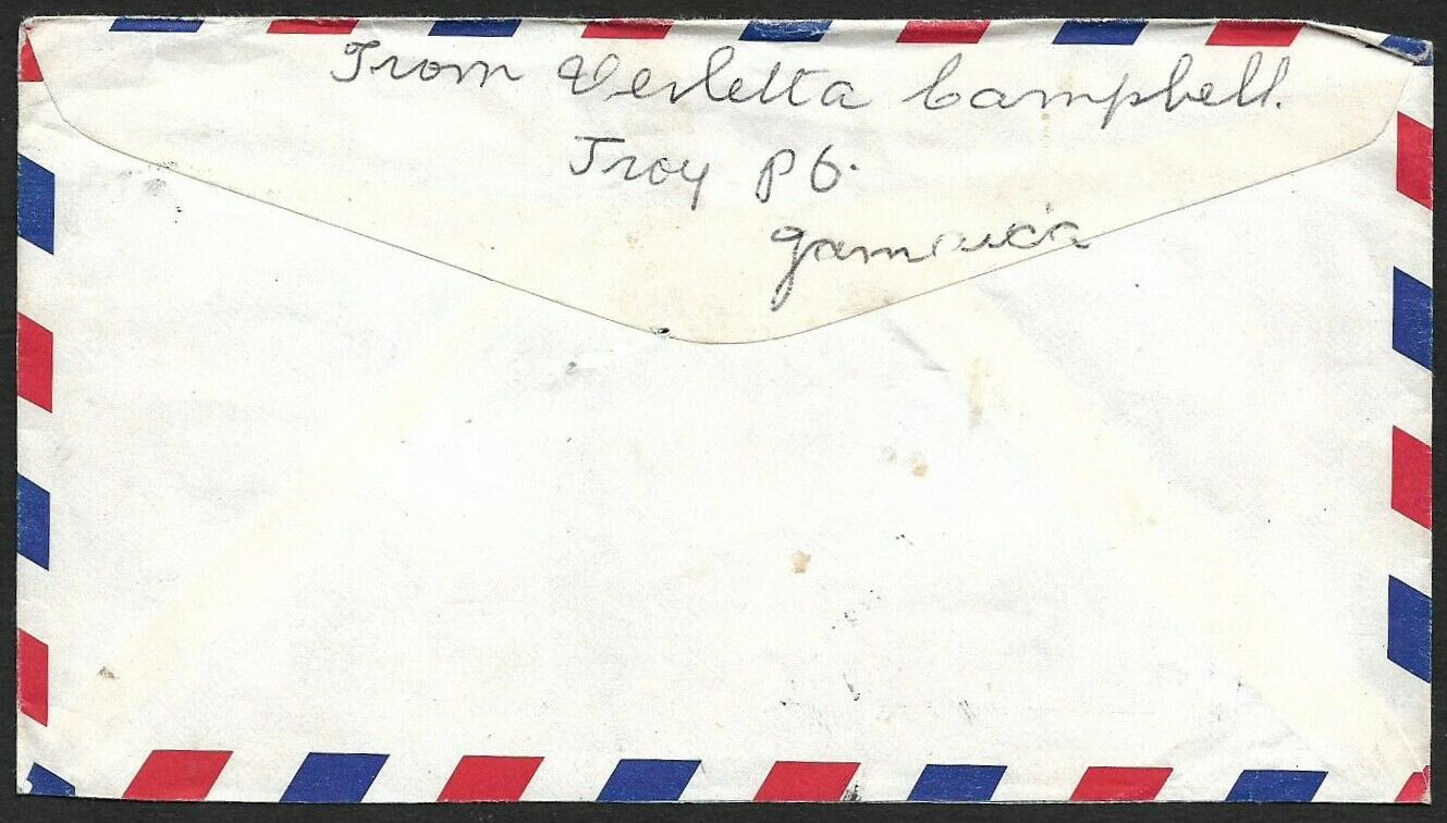 Jamaica 1968 National Stadium Cover to USA - Fresh Stock Dated February 2026