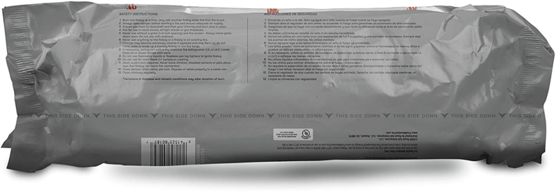 Firelog Wood Firestarter, Enviro-Log Brighter Burning  Burning 2.5-Hr Campfire - Fresh Stock Dated December 2025