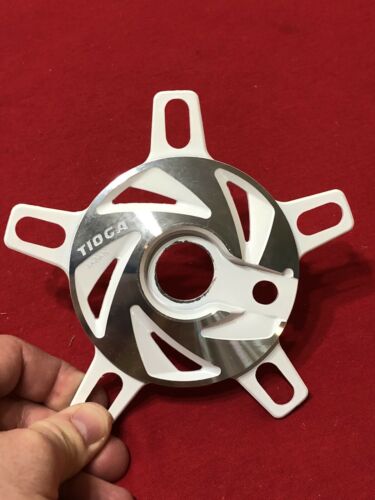 WHITE TIOGA FORCE CONNECTION MAX FLO FC-2 SPIDER SPROCKET OLD SCHOOL BMX - Fresh Stock Dated December 2025