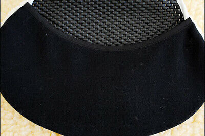 Fleece Saddle Seat Cover White With Black Neoprene Back Hilason U-3549 - Fresh Stock Dated December 2025