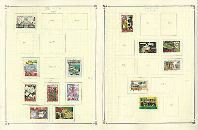 Jamaica Stamp Collection on 22 Scott Pages, 1992-2008 & BOB, JFZ - Fresh Stock Dated December 2025