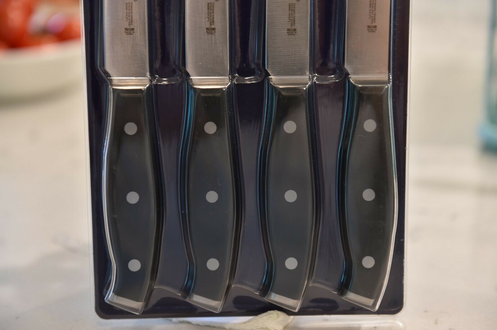 Henckels 4Pc. Premio Steak Knife Set GREAT !! - Fresh Stock Dated December 2025