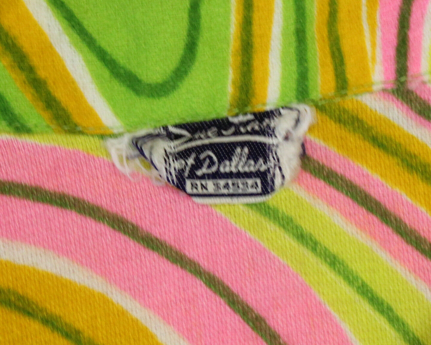 Vintage Mod Retro Psychedelic Wide Leg Bell Bottoms Pants & Tunic Top Outfit Set - Fresh Stock Dated February 2026