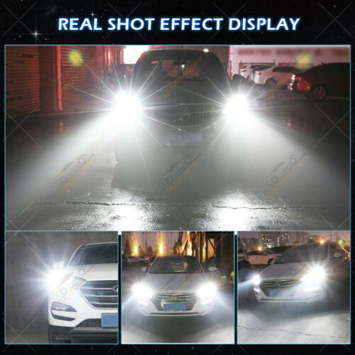 For 2011-2020 Suzuki GSXR600 GSXR750 6000K LED Headlight Bulbs High Low Beam Kit - Fresh Stock Dated February 2026