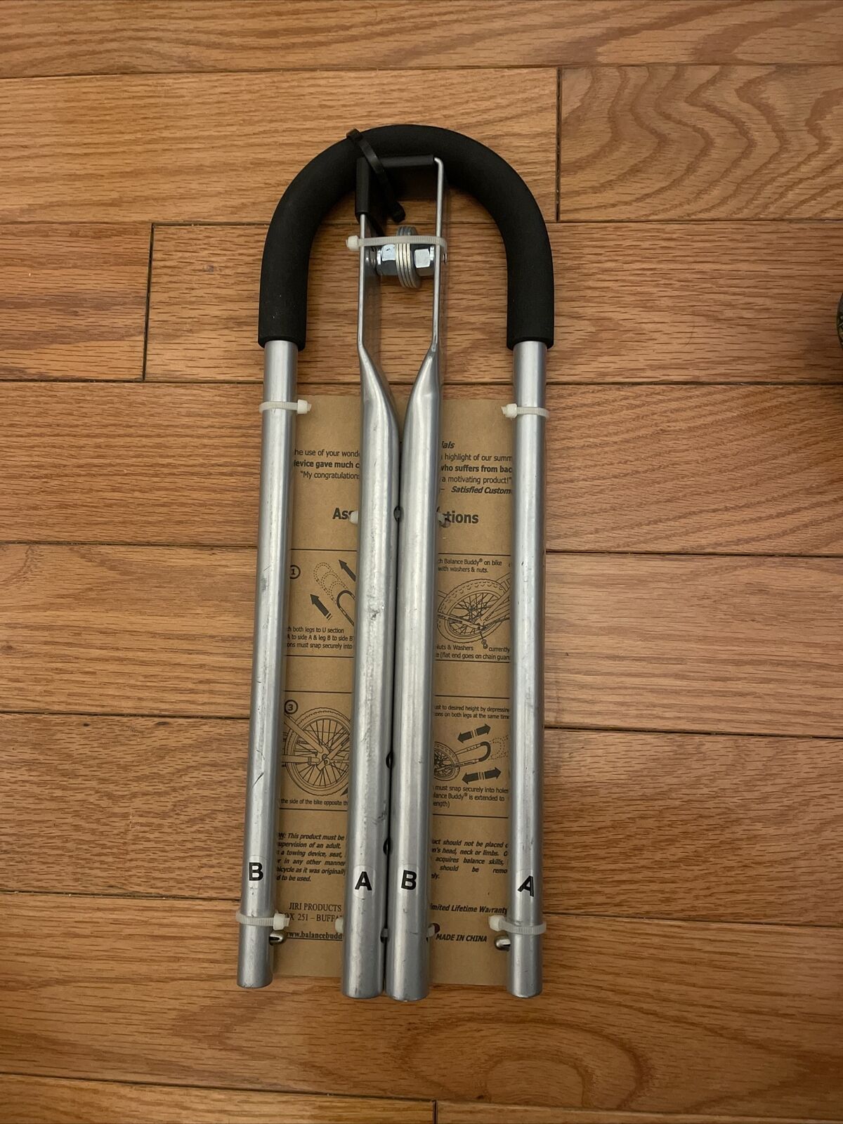 Learn To Ride Fully Adjustable Bicycle Balance Buddy Teach Your Kid To Ride Bike - Fresh Stock Dated February 2026