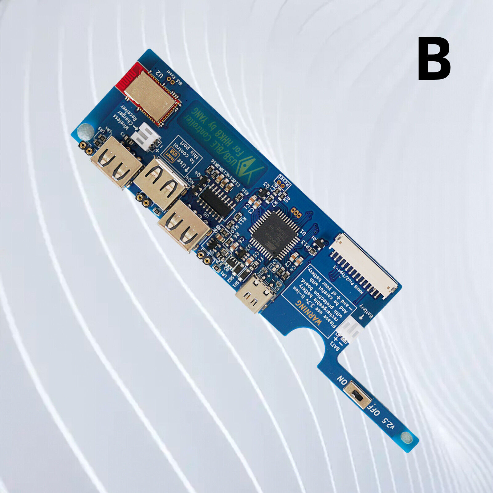 For YDKB Keyboard Controller Board USB/BLE Controller For HHKB Pro2 Series - Fresh Stock Dated February 2026
