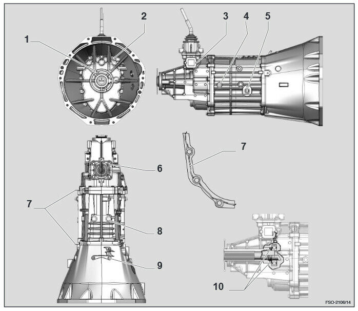 24287450 6 Speed Manual Transmission 2015-2019 Chevrolet Colorado GMC Canyon 2.5 - Fresh Stock Dated February 2026