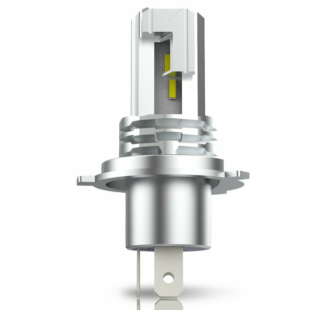 H4 9003 LED Motorcycle Headlight Bulb High Low Beam 6000K High Power HID White - Fresh Stock Dated February 2026