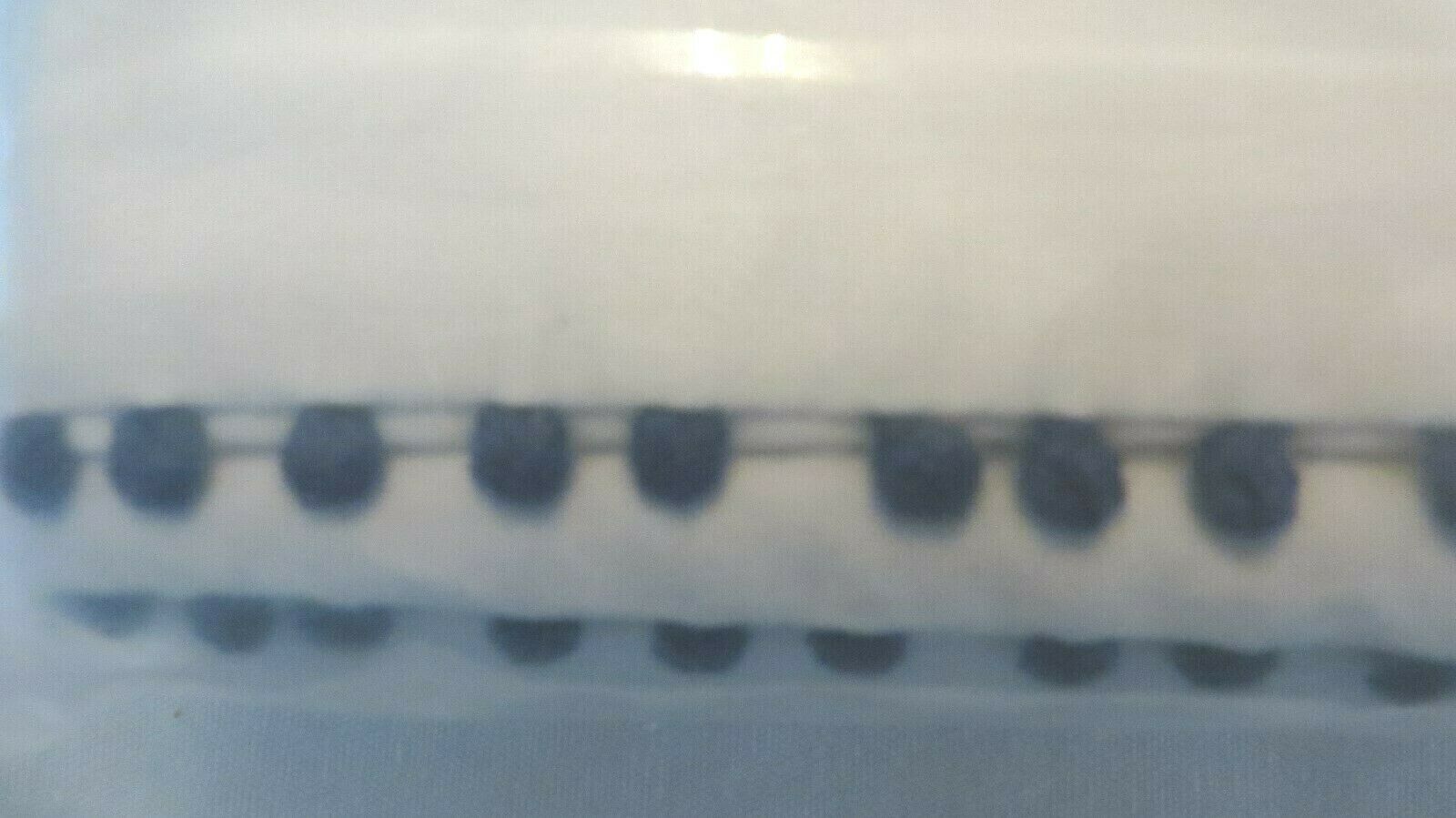 Pottery Barn SET 2 Organic pillowcase cover Dot Trim navy blue school dorm pom - Fresh Stock Dated December 2025