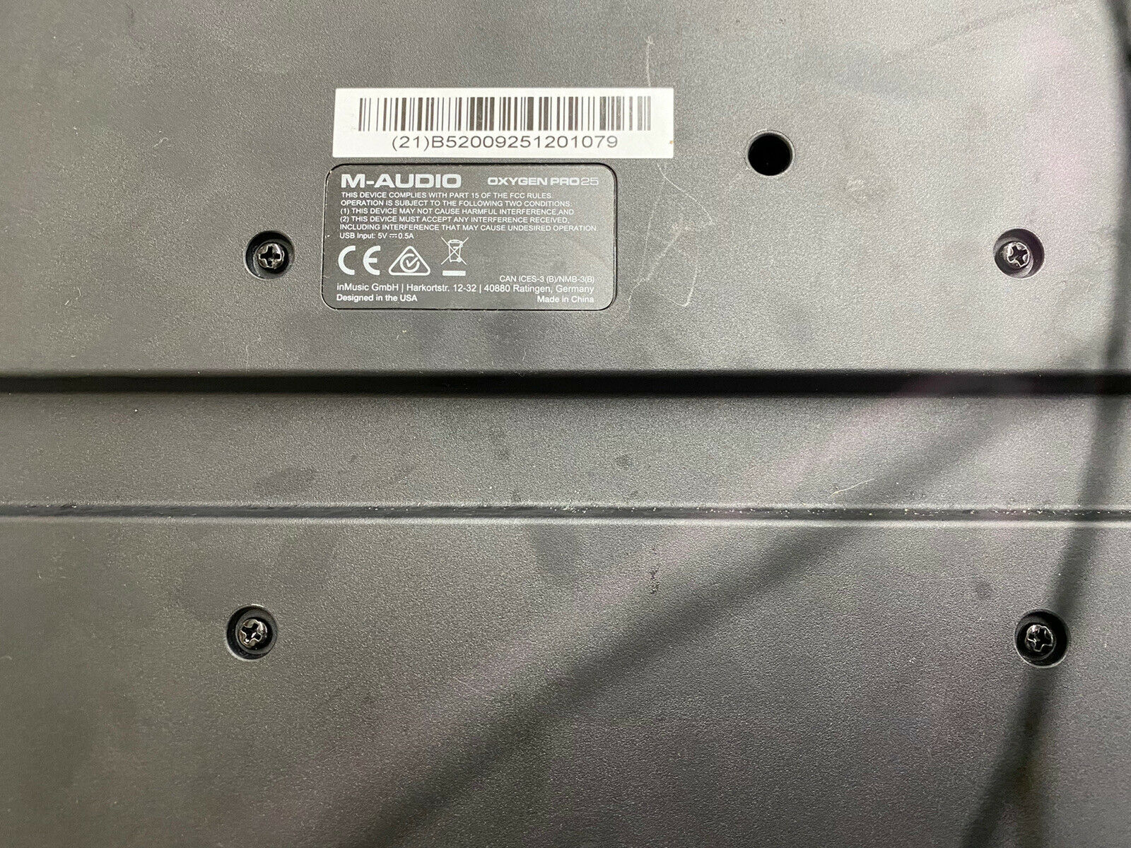 M-Audio Oxygen Pro 25 25-Key USB Powered MIDI Controller Keyboard w/ 16 Pads - Fresh Stock Dated February 2026