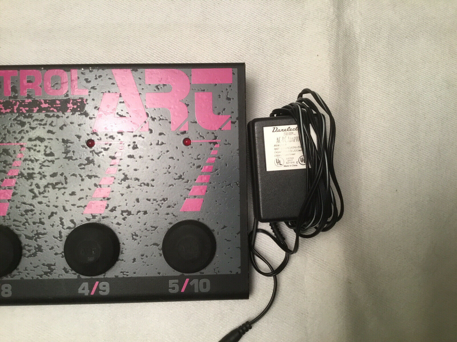 ART X-11 MIDI Mastercontrol MIDI Foot Controller W / Power Supply GC! - Fresh Stock Dated February 2026