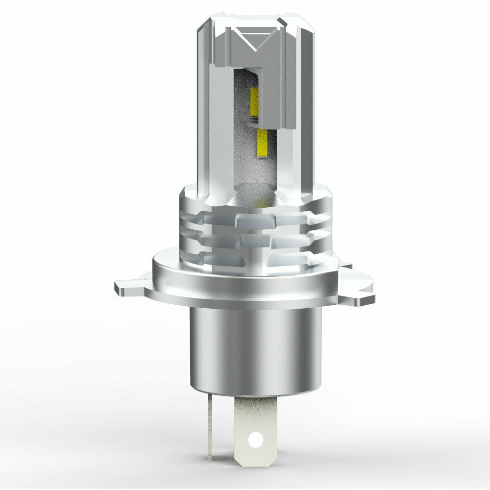 H4 9003 LED Motorcycle Headlight Bulb High Low Beam 6000K High Power HID White - Fresh Stock Dated February 2026