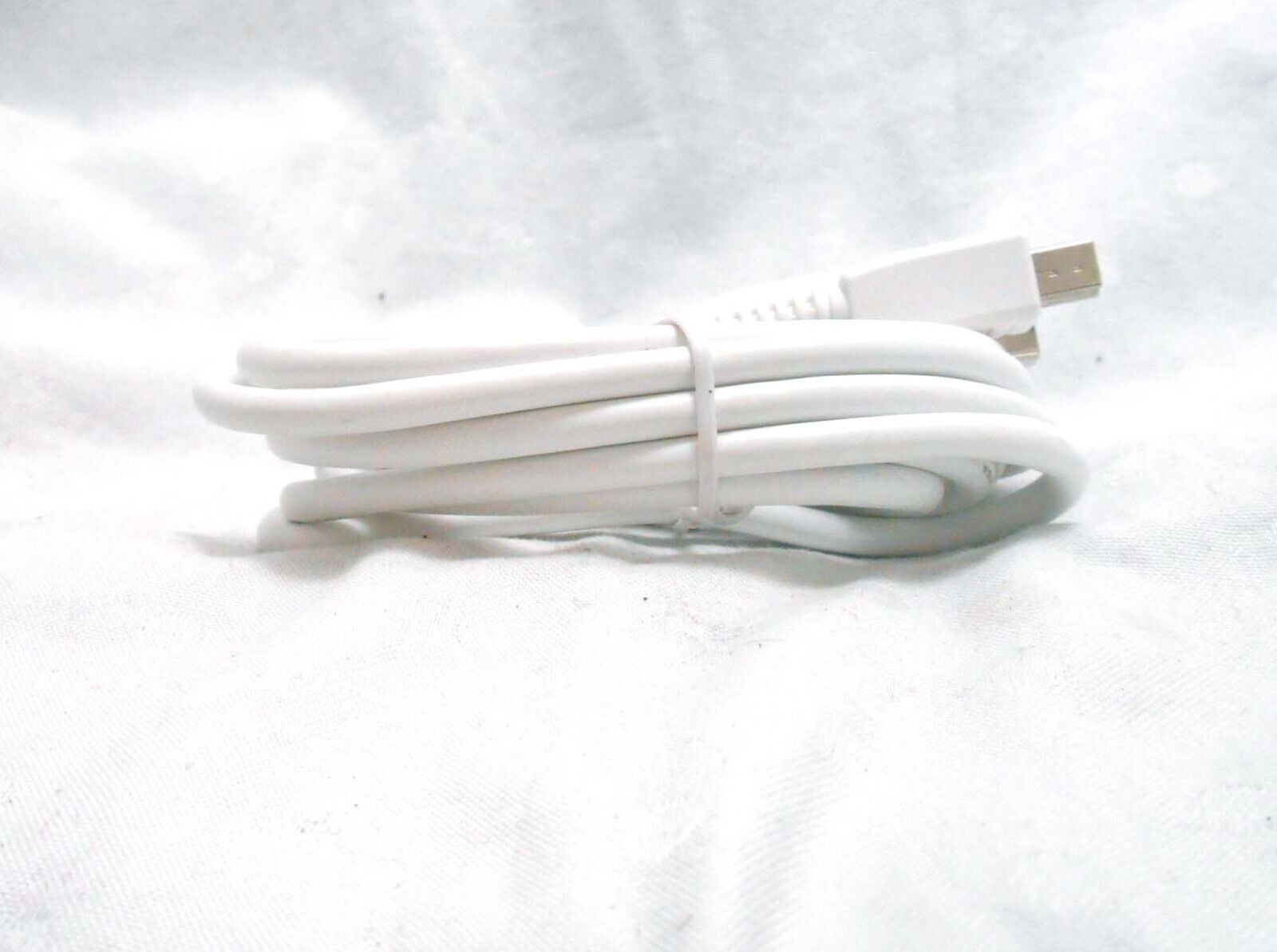 White USB 5pin Mini Sync Data Charge Cable connect Leapfrog to computers 5ft - Fresh Stock Dated February 2026