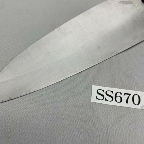 <Used> Japanese Chef's Kitchen Knife 濃州正宗 Santoku 155/290 From Japan SS670 - Fresh Stock Dated December 2025